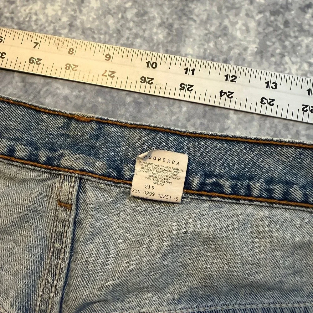Vintage‎ Levi's 560 Mens =Relaxed Fit Denim Jean Shorts Size 40 Blue Light Wash